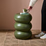 Essie Curvy Side Table In Olive, thumbnail 1 of 5
