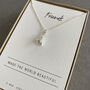 Silver Eiffel Tower Necklace. Friendship Gift, thumbnail 2 of 5