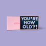 You're How Old?! Letterbox Cookies, thumbnail 3 of 3