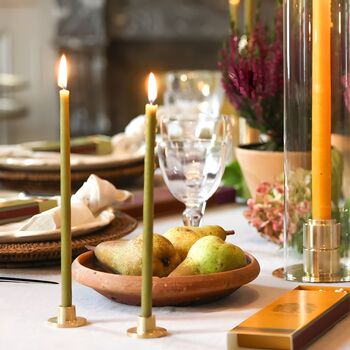 Mother’s Day Gift For Mum French Brass Candle Gift Set 'Harris', 2 of 6