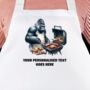 Personalised BBQ Barbecue Cooking Apron, thumbnail 8 of 12
