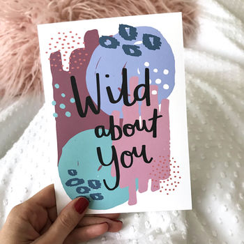 'Wild About You' Card, 3 of 4