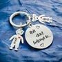 Polished Personalised Round Keychain, thumbnail 2 of 10