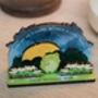 Personalised No Flowers Without Rain Pop Out Card, thumbnail 7 of 7
