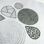 Personalised Abstract Modern Patterned Ink Illustration, thumbnail 5 of 6