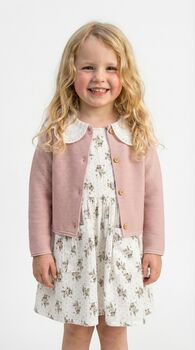 Esme Pink Collar Cardigan, 8 of 10