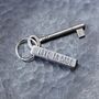 Personalised Iron Bar Keyring For 6th Anniversary, thumbnail 2 of 11