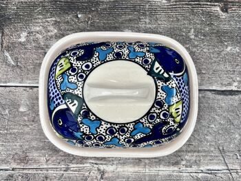 Fish Patterned Butter Dish, 4 of 4