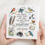 Funny Birdwatching Birthday Card For Him Her, thumbnail 1 of 7