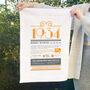 Personalised 90th Birthday Gift Microfibre Tea Towel, thumbnail 1 of 7