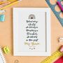 Behind Every Child Print Personalised Teacher Gift Hand Finished, thumbnail 1 of 12