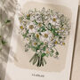 Personalised Wedding Bouquet Portrait, thumbnail 5 of 8