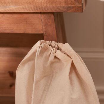 Personalised Cotton Drawstring Shoe Bag, 2 of 2