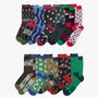 12 Day Christmas Advent Calendar Men's Bamboo Socks, thumbnail 3 of 3