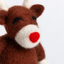 Reindeer Needle Felt Craft Kit, thumbnail 7 of 7