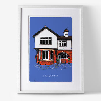 Personalised House Illustration, 2 of 12