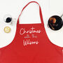 Christmas With The… Personalised Apron, thumbnail 3 of 8