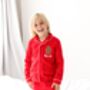 When I Wake Christmas Eve Personalised Embroidered Back And Front Pyjamas, thumbnail 1 of 7