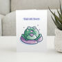 Toad Ally Yours Pun Card, thumbnail 1 of 2