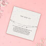 925 Sterling Silver You Did It Bracelet In Box, thumbnail 3 of 7