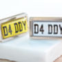 Personalised Car Number Plate Cufflinks, thumbnail 3 of 9