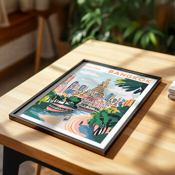 Bangkok, Thailand Poster – Travel Wall Art Print, 5 of 7