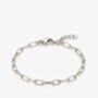 Silver Or Gold Thin Link Chain Bracelet, Women's Jewellery, thumbnail 5 of 5