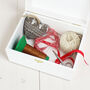 Personalised Sewing Kit White Wooden Keepsake Box, thumbnail 4 of 5