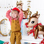 Christmas Reindeer Balloon, thumbnail 1 of 4
