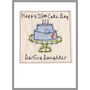 Personalised Cake 1st Or Any Birthday Card For Girl, thumbnail 12 of 12