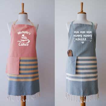Personalised Cotton Apron, Cotton Hand Towel, 7 of 12