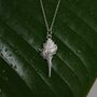 Sea Shell Charm 925 Necklace Gift Sterling Silver, thumbnail 1 of 7