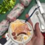 Full English Breakfast Wooden Christmas Bauble, thumbnail 2 of 2