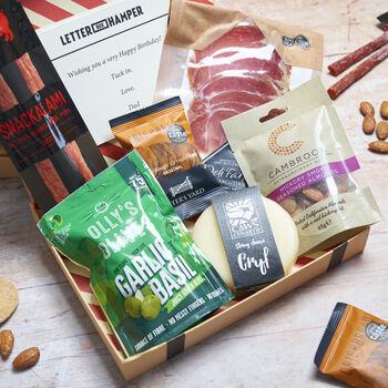 Luxury British Cheese And Meats Letter Box Hamper, 11 of 12