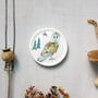 Barn Owl Decorative Mini Wall Plate, thumbnail 2 of 7