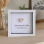 Personalised 8th Anniversary Gift Handmade Silk Heart, thumbnail 3 of 9