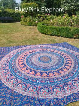 Large Mandala Picnic Throw, 10 of 12