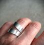 Handmade Sterling Silver Wrap Ring, thumbnail 1 of 2