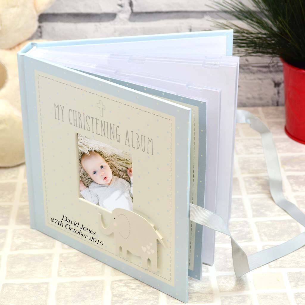 Personalised Christening Album By GiftsOnline4U | notonthehighstreet.com