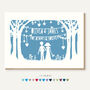 Personalised Wedding Card, Large A5, thumbnail 1 of 6