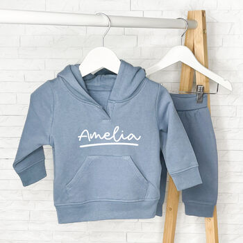 Ballpen Kids Personalised Hoodie And Jogger Set, 4 of 5