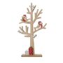 Christmas Wooden Tree With Robins, thumbnail 1 of 3