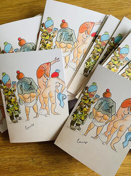 Who Bares Wins , Wild Swimming Card, 2 of 3