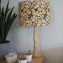 Black Mustard Floral Lampshade, thumbnail 1 of 6