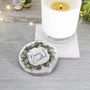 Wreath Scented Christmas Candle For Grandparents, thumbnail 8 of 8