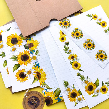 Sunflowers Writing Set, 6 of 7