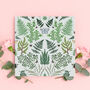 Fern And Bees Botanical Wrapping Paper, thumbnail 2 of 5