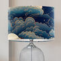 Oriental Blue Cloud Lampshade, Oriental Skyscape, thumbnail 1 of 7
