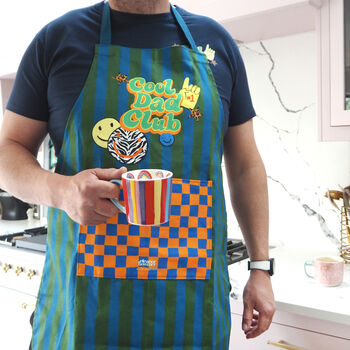 Personalised Cool Dad Club Father's Day Apron, 5 of 7