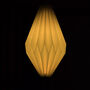 Origami Hex Paper Pendant Shade, thumbnail 4 of 5